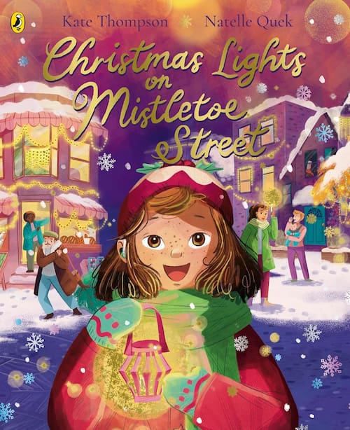 Book cover of Christmas Lights on Mistletoe Street
