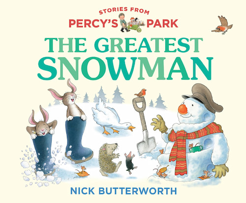 Book cover of The Greatest Snowman