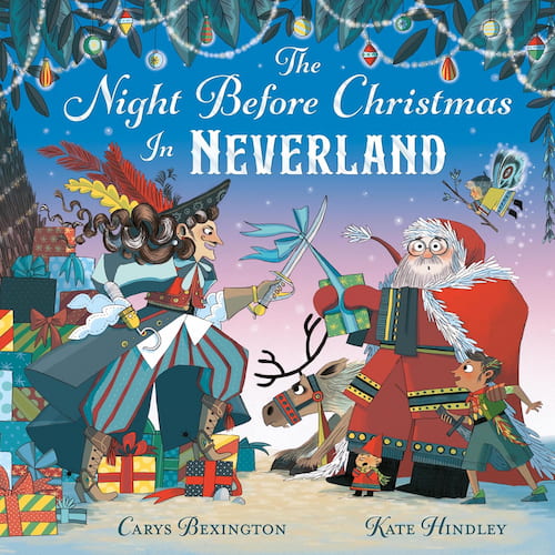Book cover of The Night Before Christmas in Neverland