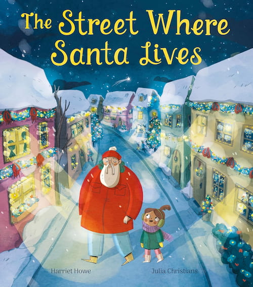 Book cover of The Street Where Santa Lives