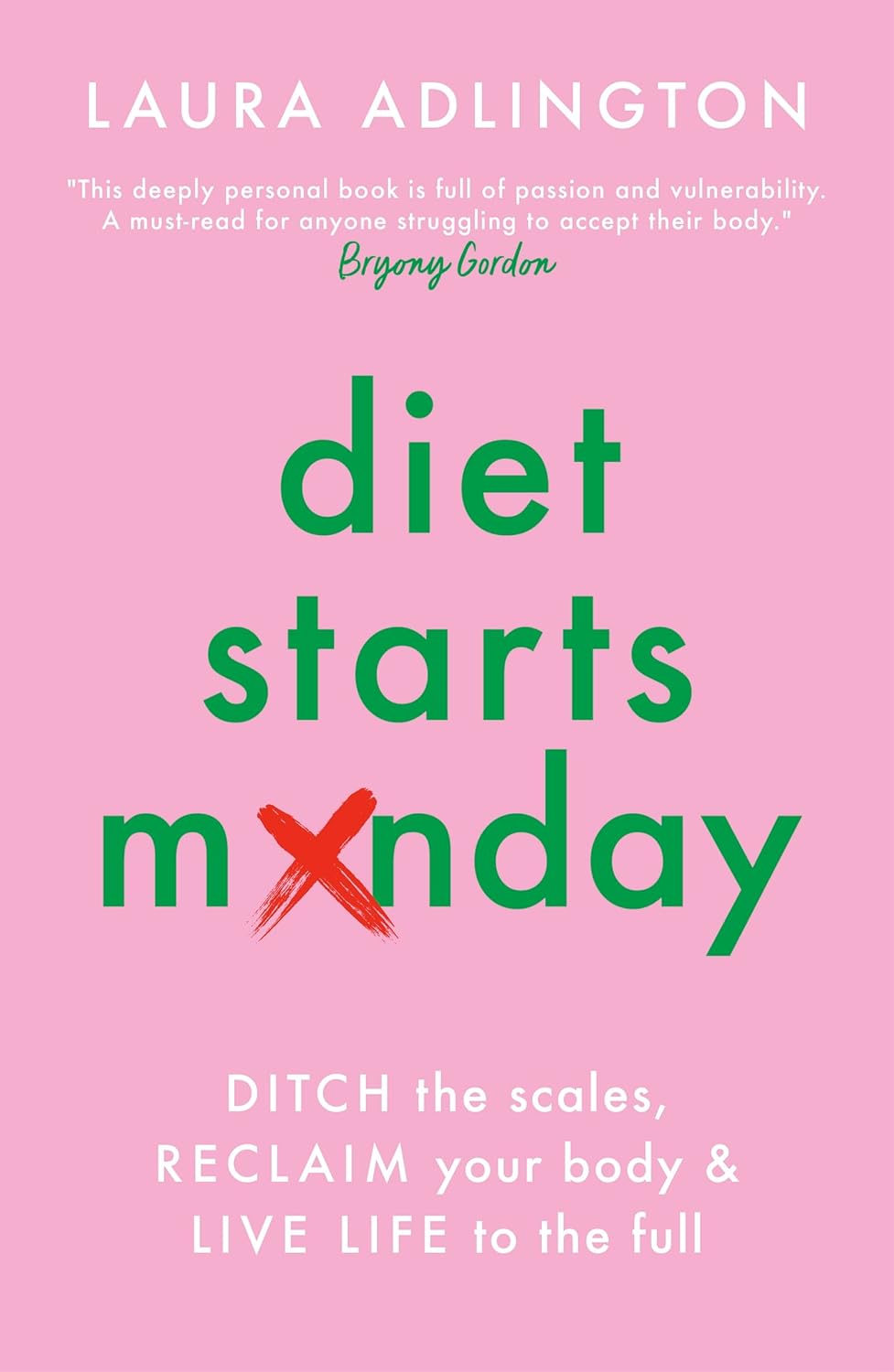 Book cover of Diet Starts Monday