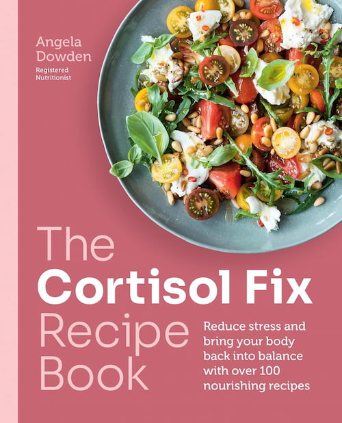 Book cover of The Cortisol Fix Recipe Book