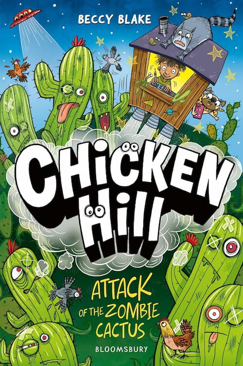 Book cover of Attack of the Zombie Cactus