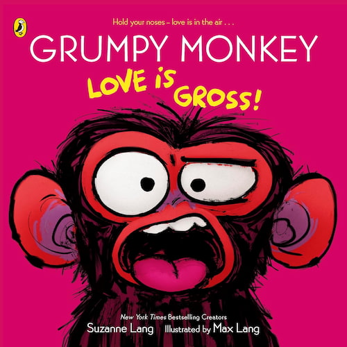Book cover of Grumpy Monkey Love is Gross
