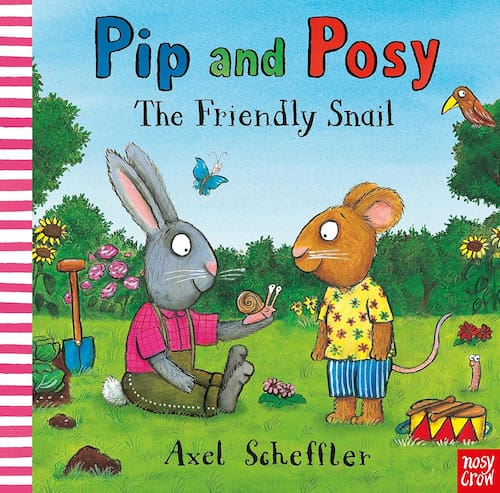 Book cover of The Friendly Snail