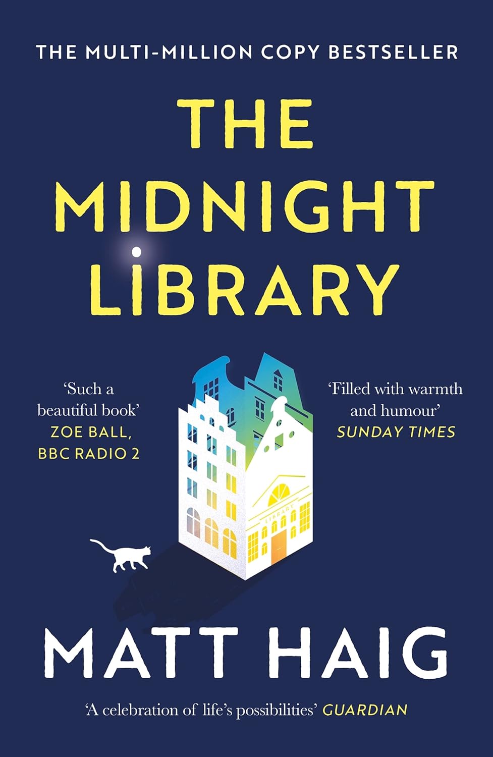 Book cover of The Midnight Library