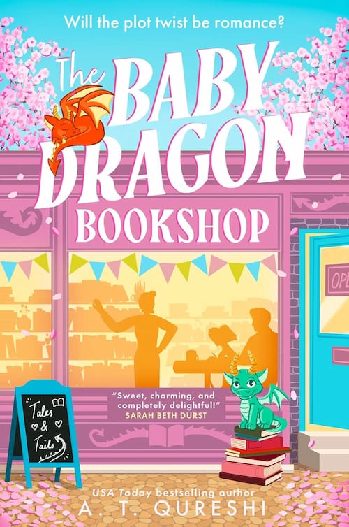 Book cover of The Baby Dragon Bookshop