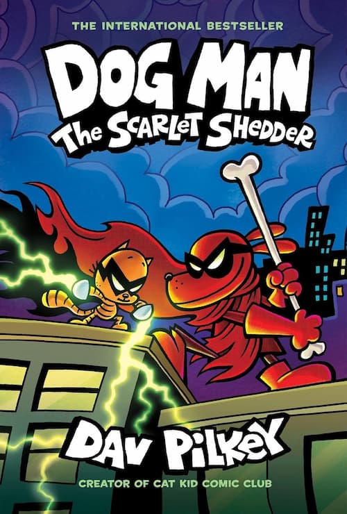 Book cover of The Scarlet Shedder