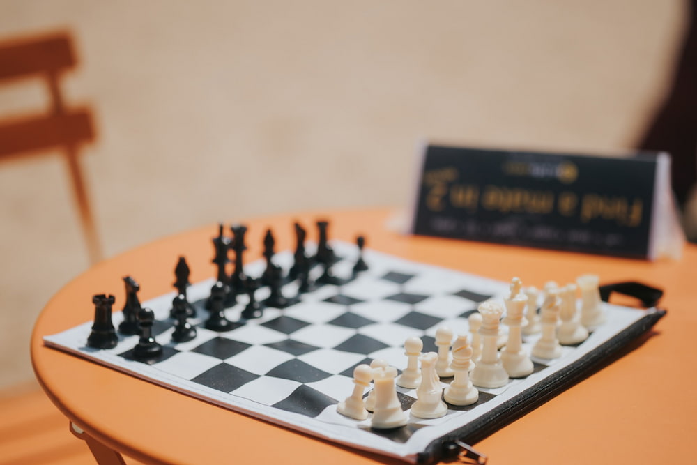 5AsideCHESS game on a table