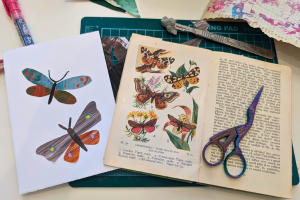 Collage Zine Workshop with Artist Amanda Abrey