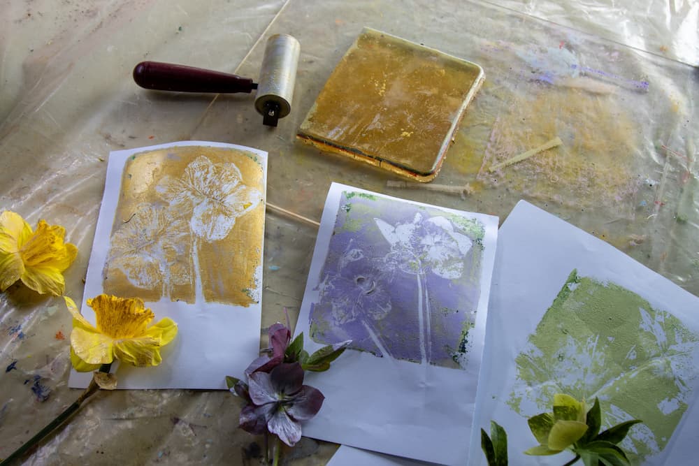 Gelli Plates Workshop with Mixed-Media Artist Joanna Pink