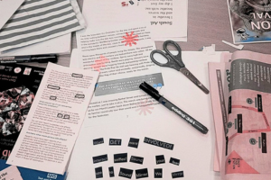 Found Poetry Workshop with Writer Savannah Andrews