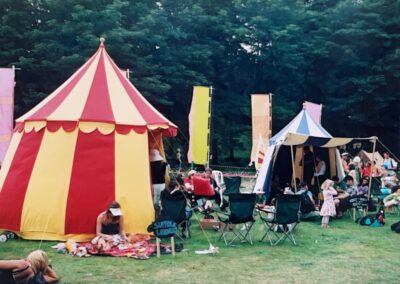 The old libraries tent at Latitude Festival