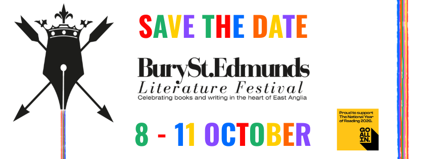 Bury Lit Fest Save the Date landscape